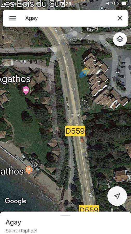 Agay Le Pti Bonheur 60M2 Rez De Jardin, En Bord De Mer Saint-Raphaël Zewnętrze zdjęcie